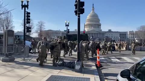 A Inauguration You Say? 1000's Of More Troops Arrive At Capital!