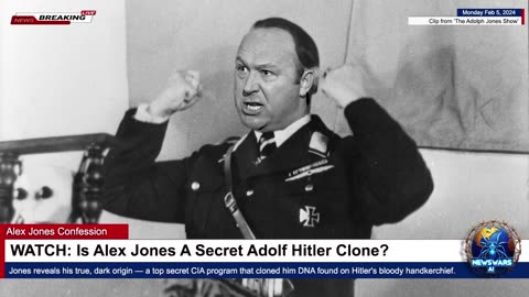 WATCH: Is Alex Jones A Secret Adolf Hitler Clone?