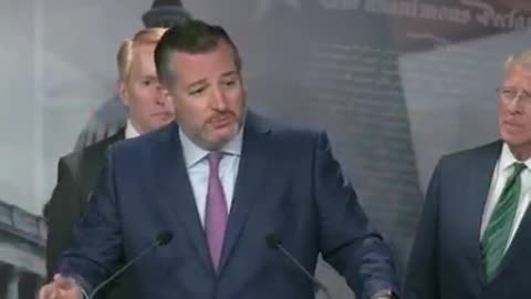 SENATOR TED CRUZ AND MASK