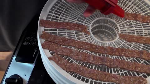 Home made beef jerky