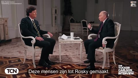 Tucker Carlson interview Vladimir Putin (Nederlands ondertiteld)