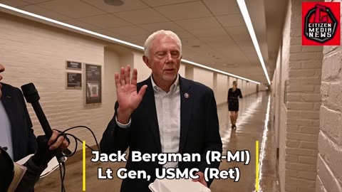 Michigan Congressman Bergman Discusses Speaker Hearings & J6 Commission