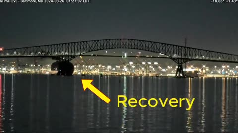 Francis Scott Key Bridge Collapse • Ship Movement Analysis