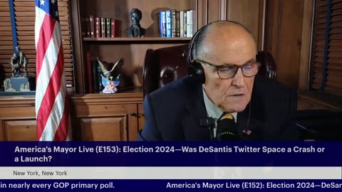 America's Mayor Live (E153): Election 2024—Was DeSantis Twitter Space a Crash or a Launch?
