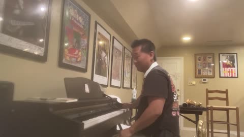 Piano vocal combo rehearsal