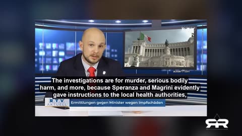 Greg Reese Report Former Italian Health Minister Murder
