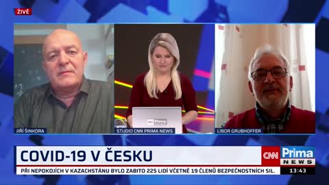 Šinkora- Testování je vyhazování peněz. Kdo doufá, že nepotká omikron, je blázen 17. 1. 2022