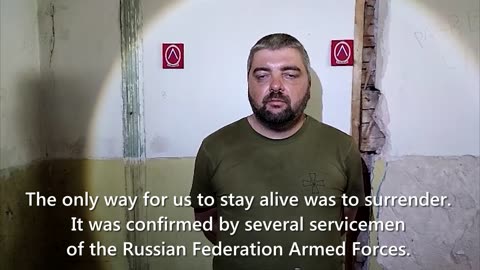 ️🇺🇦 Surrendered AFU servicemen reveal low staffing level in units & bad supply
