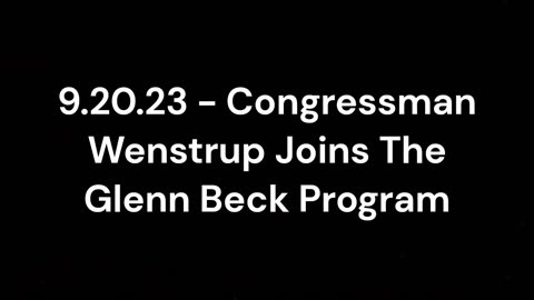 Wenstrup Joins The Glenn Beck Program to Discuss New Revelations on Origins of COVID-19