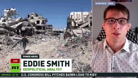 Eddie Liger Smith on Russia Today