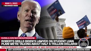 Chief Justice Roberts Is Not Feeling Biden's Student Debt Forgiveness