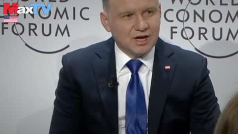 Max Kolonko: Duda the fejk "president' of Poland TIME HAS EXPIRED -Davos- z MaxTVGO.com