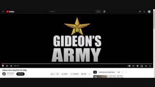 GIDEONS ARMY 12/21/23 @ 930 AM EST THURSDAY