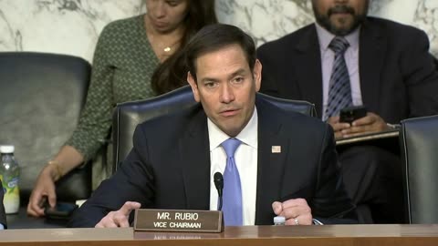 Vice Chairman Rubio Delivers Opening Remarks at a Senate Intel Nominations Hearing