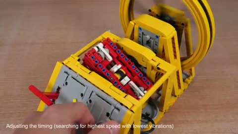 Building a LEGO Pneumatic Machine with Variable Valve Timing