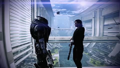Shooting with Garrus, ME3