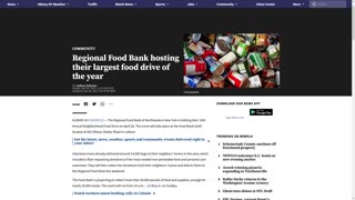 Regional Food Bank in Albany, NY Hosting Their Largest Food Drive of the Year on April 30, 2023