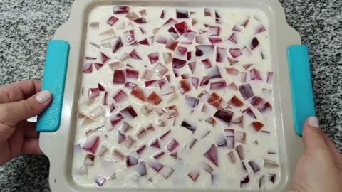Gelatina Colorida, a Sobremesa em Mosaico Extremamente Saborosa