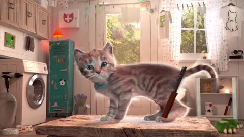 Fun Pet Care Game - Little Kitten Adventures