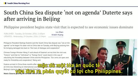 Trung Quốc Thâu Tóm Philippines bằng Hứa Hẹn Đầu Tư Suông