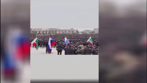 Scenes from Chechnya of mobilization operations to fight for Russia in Ukraine