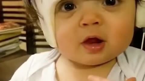 Babies eating food funny reactions