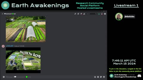 Earth Awakenings - Livestream 1 - #1480