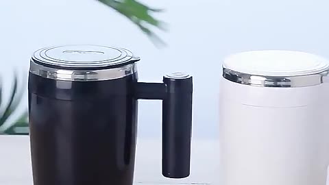 Automatic Stirring Cup Magnetic Cup 304 Stainless Steel Intelligent Coffee