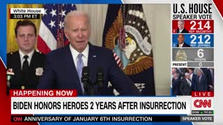 Biden honors Jan. 6 heroes: ‘History will remember your names’