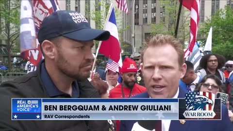 Bannon _ Ben Bergquam : Patriots In New York City Standing Up For President Trump