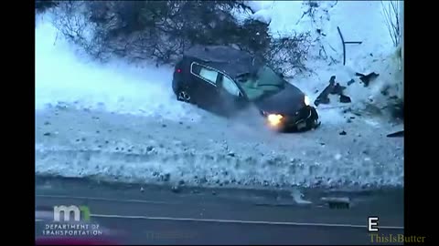 Car flips over bridge following police pursuit; 2 teens arrested