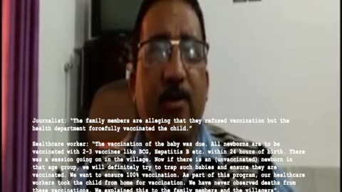 Forced vaccination video - Moradabad, India, 2018 (English Subtitles)