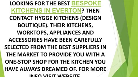 Best Bespoke Kitchens in Everton