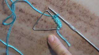 DIY Triangle Crochet Earrings Tutorial