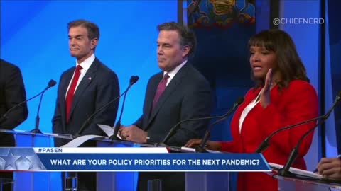 Kathy Barnette Calls Out Dr. Oz and Dave McCormick for Being WEF Members at PA Primary Senate Debate
