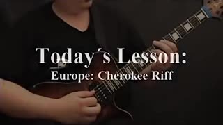 Cherokee(riff) - Europe