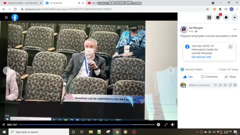 Jan Morgan footage of UAMS violating state law over COVID 19 vaccine mandates, forcing jab on pregnant women