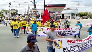 Marcha Día del Trabajo Sincelejo