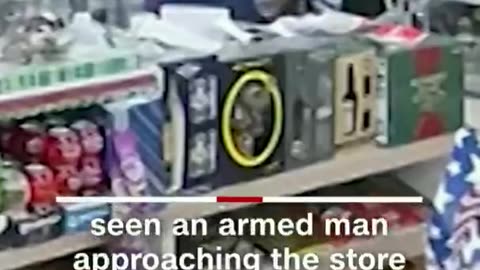 Store Owner Protect His Store