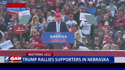 Trump rallies supporters in Neb.