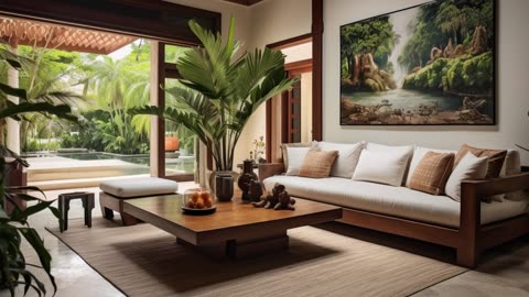 Home Design - Harmonizing Modern Colonial Interior Design with Nature- A Stunning Collection