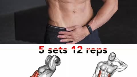 Six pack workout for man