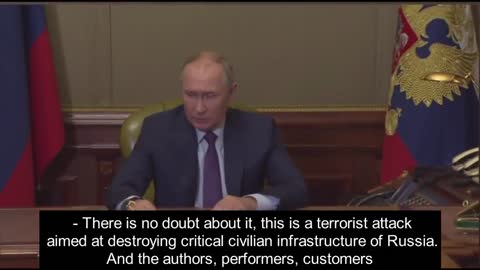 Putin: Die ukrainischen Sonderdienste sind Urheber und Täter beim Bombenanschlag auf die Krim-Brücke