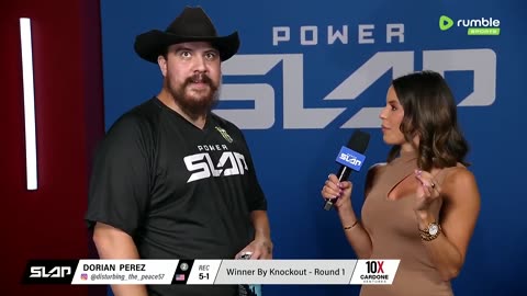 Dorian Perez Post-Match Interview - Power Slap 4