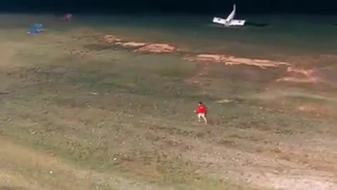 Guy Drops Golf Club And Runs To Fetch It While Getting Hit By Balls