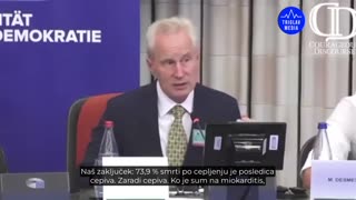 Dr. Peter McCullough v EU parlamentu o škodljivosti Cov-19 "cepiv" in SZO