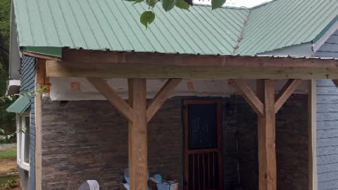 Porch build by General Construction Works