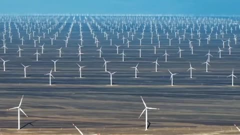 China Gansu wind farm solar energy