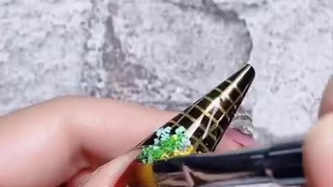 how to cut nails beautiful 2021, 만족스러운 DIY 네일 디자인 아트 짧은 손톱 스타일, Nails Art DIY