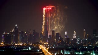 Khalifa Tower fireworks